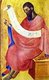Europe: Medieval icon of the Prophet Isaiah